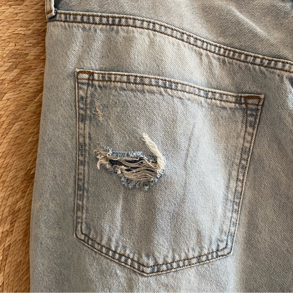 Distressed H&M “Boyfriend” Jeans - Size 16 - Comfy, Cute - Picture 8 of 10